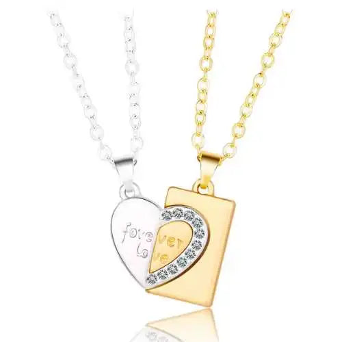 Pack Collares Parejas Forever Love