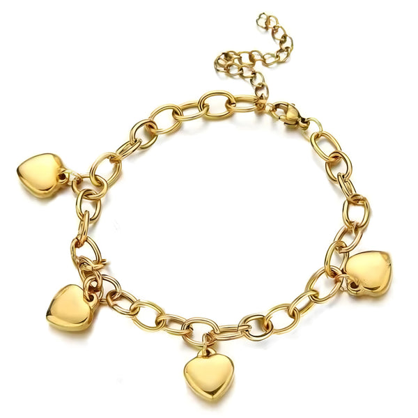 Pulsera Corazones Lovely