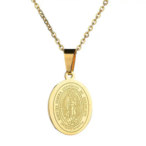 Collar Virgen Guadalupe Pulido