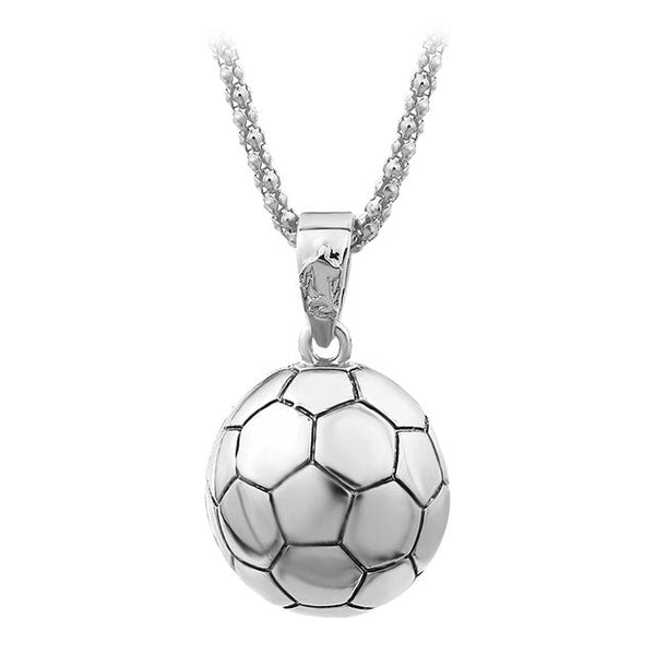 Collar Pelota Esfera Futbol Hombre